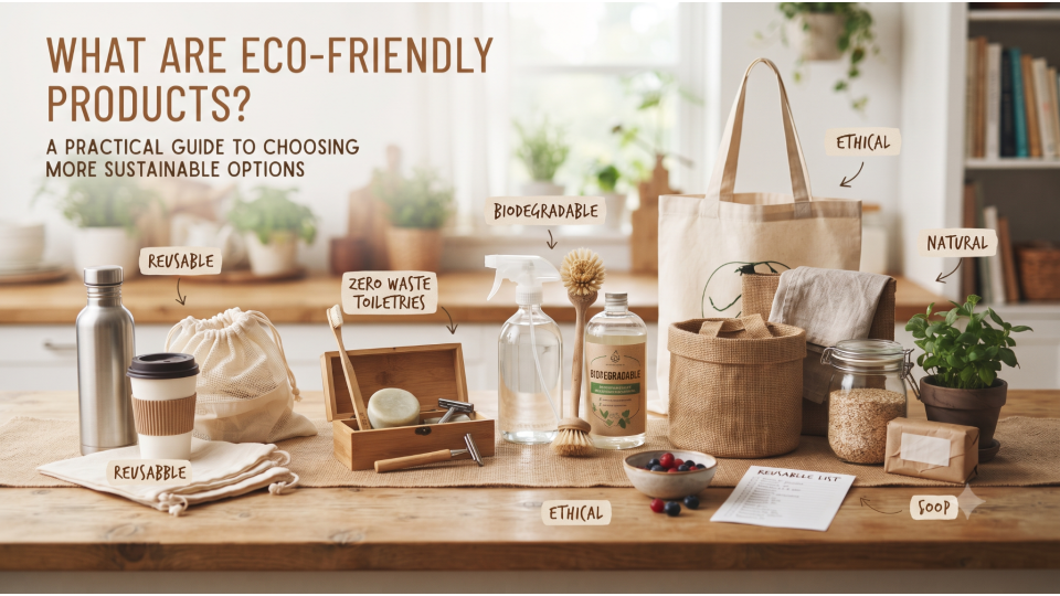 What Are Eco-Friendly Products? A Practical Guide to Choosing More Sustainable Options
