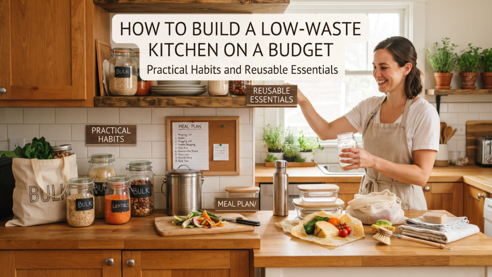 How to Build a Low-Waste Kitchen on a Budget: Practical Habits and Reusable Essentials