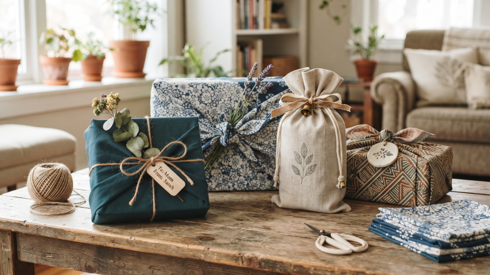 Reusable Gift Wrapping: How to Choose Fabric Wraps, Gift Bags, and Boxes That Get Used Again