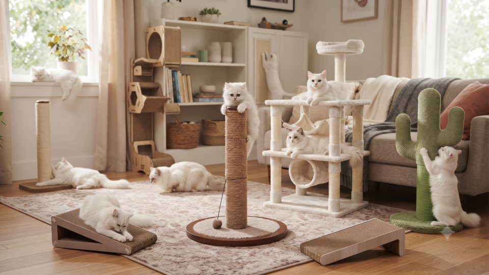 How to Choose a Cat Scratching Post Your Cat Will Actually Use